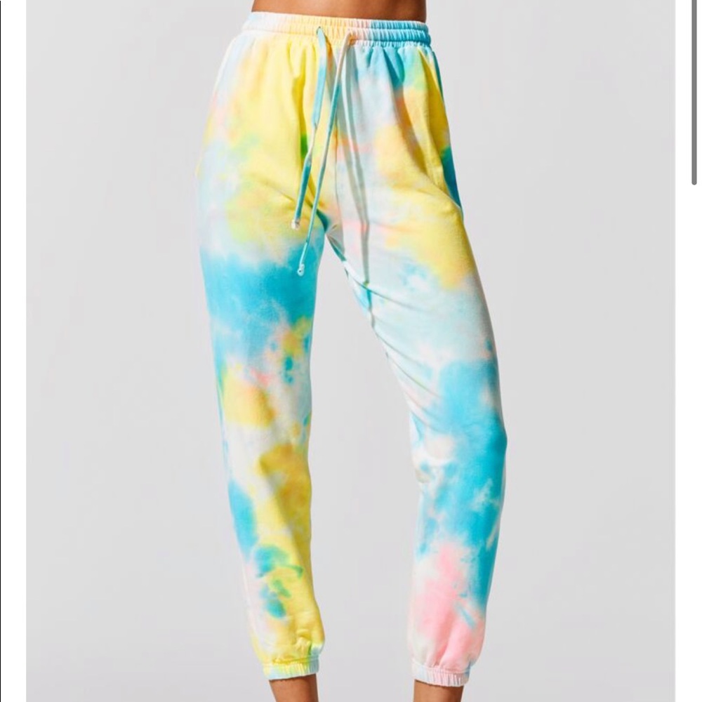 Carbon38 Neon Tie-dye Jogger